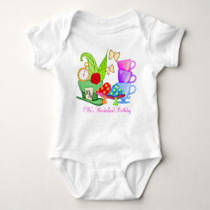 Body Anniversaire Onsie du pays des merveilles