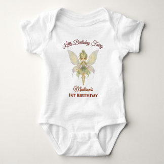 Body Anniversaire Petite Fée Aquarelle