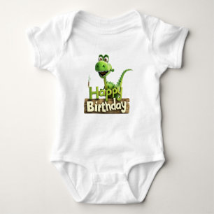 Body Anniversaire Princesse Dinosaure – Panneau de fête