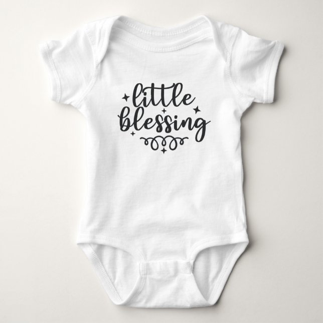 Body Annonce de bébé Little Blessing (Devant)