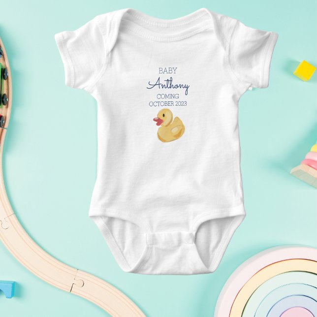 Body Annonce de grossesse Bébé / Canard à venir bientôt (Créateur téléchargé)
