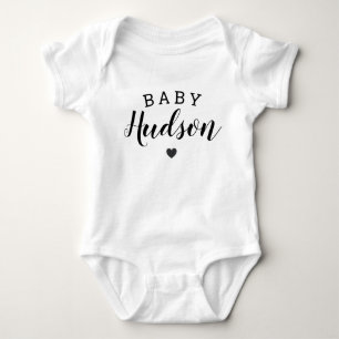 Body Annonce personnalisée du prénom de bébé