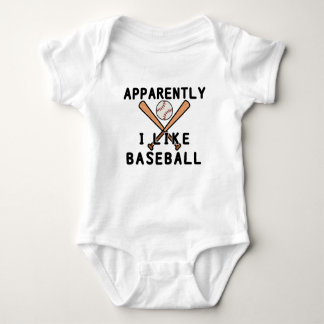 Body Apparemment, J'Aime Le Baseball | Joueur de baseba