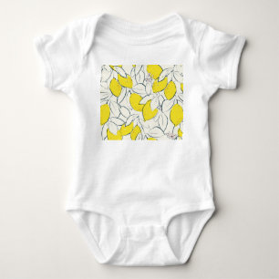 Body Aquarelle Citrus Citrus Motif sans couture