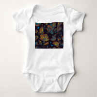 Aquarelle de Paisley : tuile à motif floral