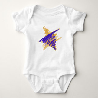 Body Aquarelle étoile de David Baby Bodysuit