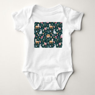 Body Aquarelle Fairy Forest Motif pour enfants
