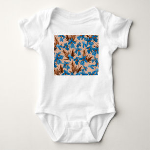 Body Aquarelle Floral Été Imprimer Motif