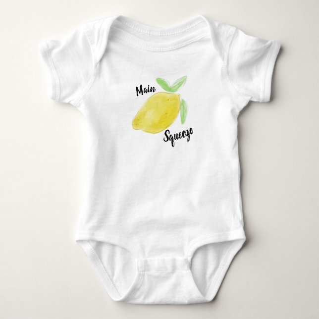 Body Aquarelle Lemon "Main Squeeze" (Devant)