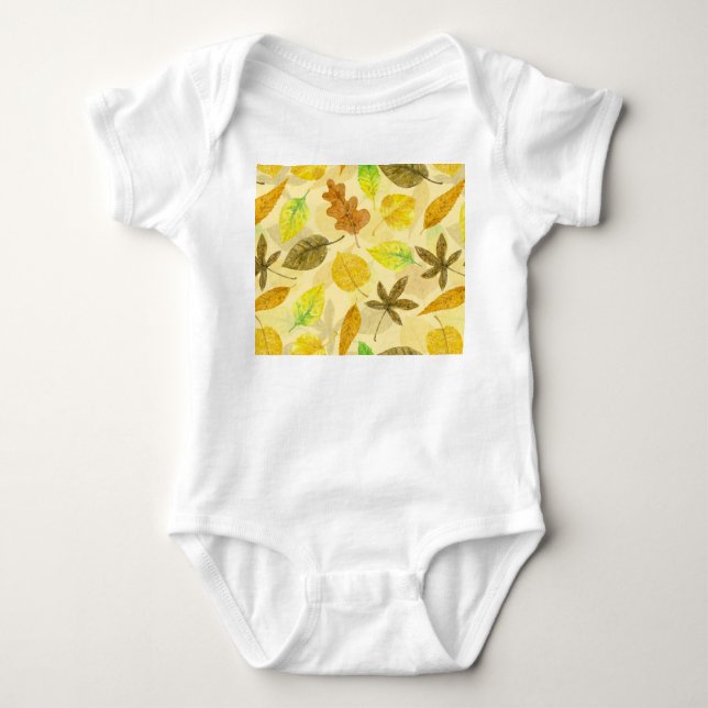 Body Aquarelle motif d'automne 2 (Devant)