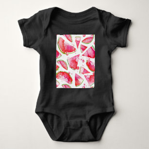 Body Aquarelle pastèque 1