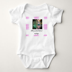 Body Aquarelle rose violet père fils papa ajouter l'ima