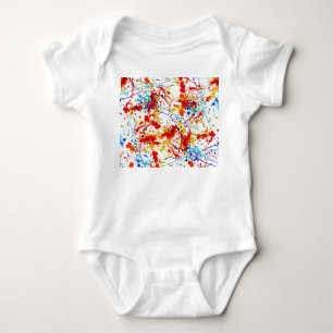 Body Aquarelle Spots Motif Arrière - plan blanc