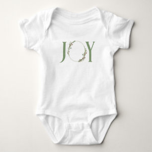Body Aquarelle verte minimaliste Wreath Joie Noël