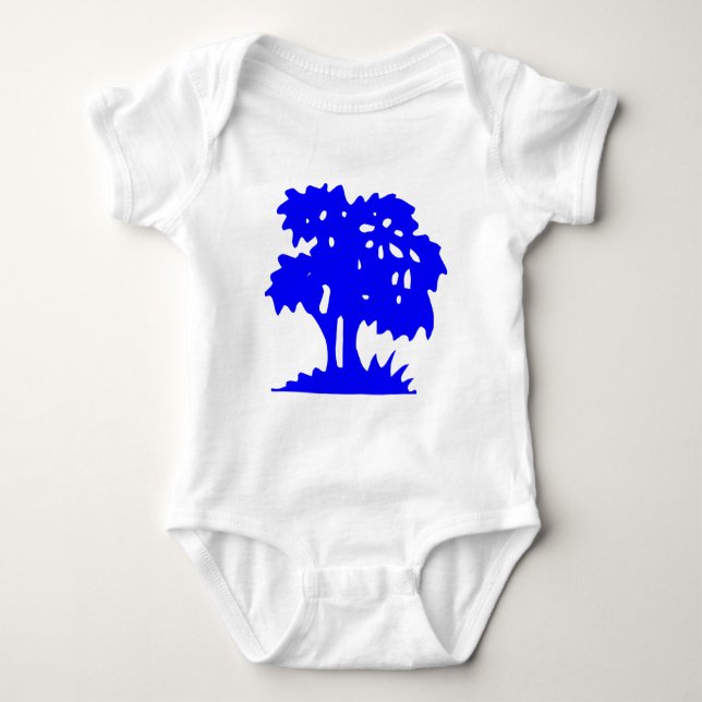 Body Arbre à dessin - Bleu (Devant)