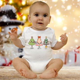 Body Arbre de Noël Drôle bébé
