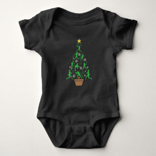 Body Arbre de Noël Softball Filles Femmes