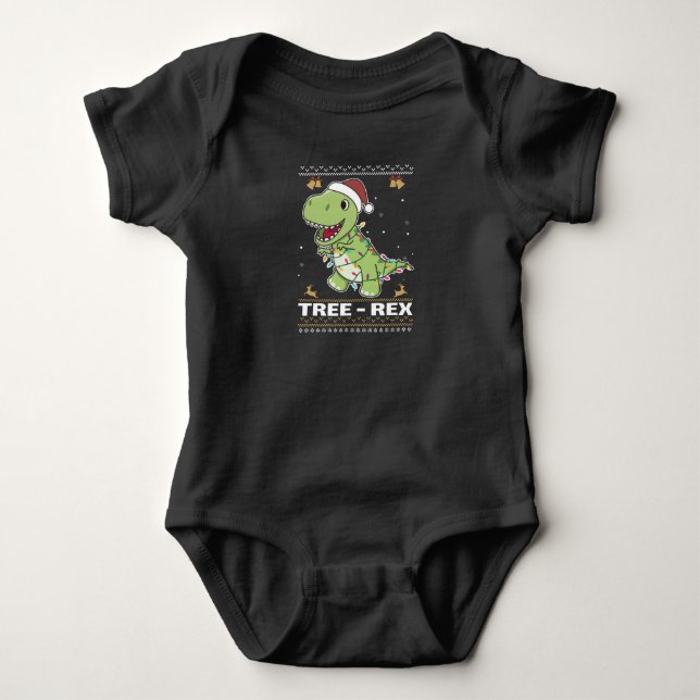 Body Arbre Rex Dinosaure Pun T-Rex (Devant)
