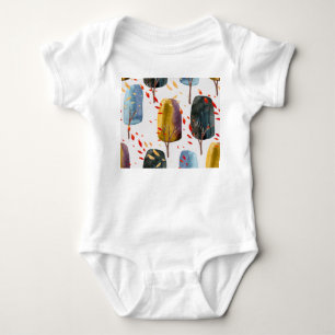 Body Arbres d'automne : Aquarelle peinte à la main sans