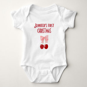 Body Arc et Cerises, Premier Noël de Bébé