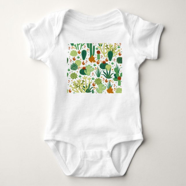 Body Arrière - plan blanc cactus : Graphiques Vintages. (Devant)