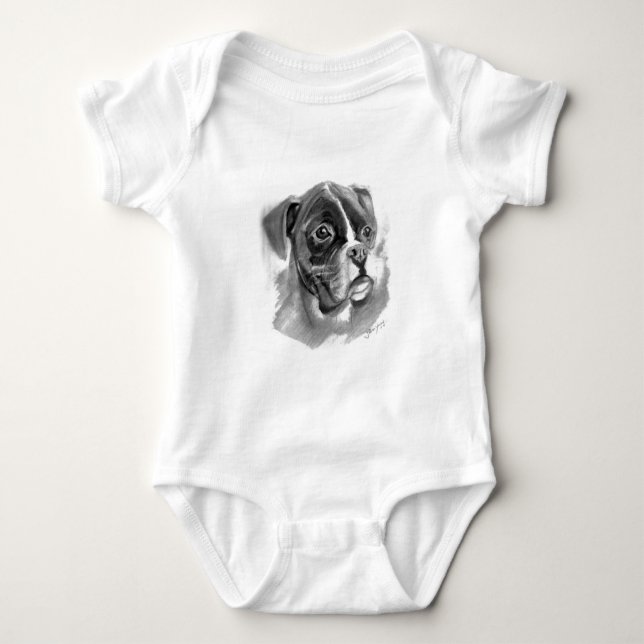 Body Art de chien de boxeur (Devant)