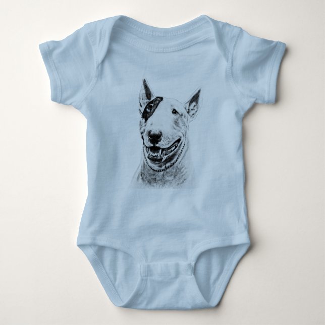 Body Art mignon de chien de bull-terrier (Devant)
