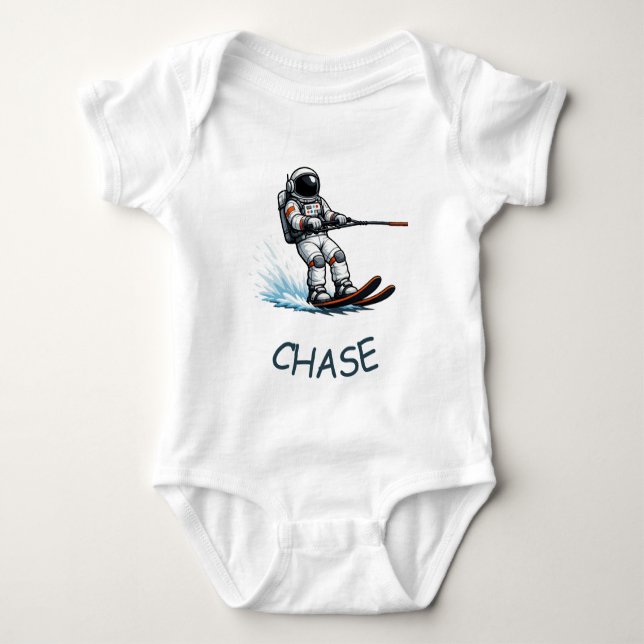 Body Astronaute faisant du ski nautique (Devant)