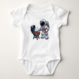 Body Astronaute faisant griller