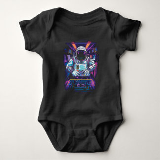 Body Astronaute néon Graphisme d'exploration spatiale c