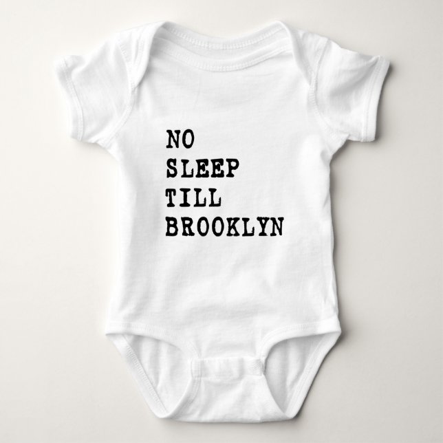 Body Aucun sommeil ne labourent Brooklyn ! (Devant)