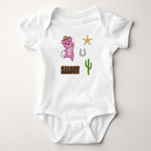 Body Autocollant de cactus de saloon cow-boy occidental