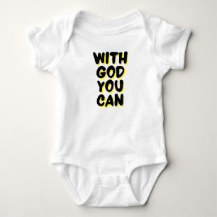 Body Avec Dieu, vous pouvez fonder la foi Unisex