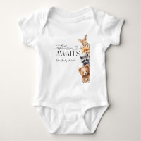 Aventure Attend le Baby shower des animaux des boi