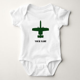 Body Avion A-10 Camo de guerre Silhouette Green