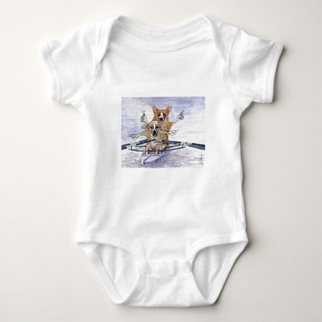 Body Aviron de chien de corgi de Gallois (Devant)