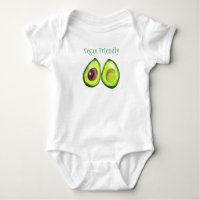 Avocado Enfants Texte Vegan Alimentation Fruit sai