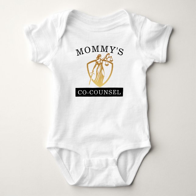 Body Avocat Maman Co-conseil Baby Gift (Devant)