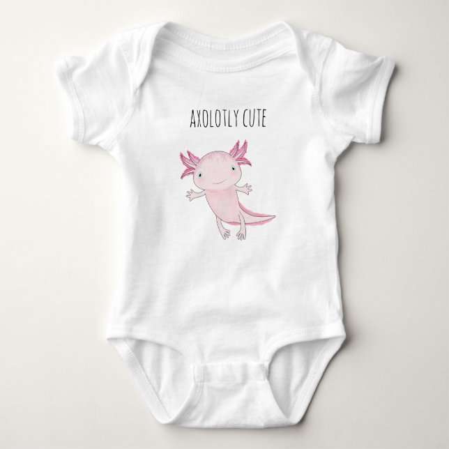 Body Axolotl rose mou (Devant)