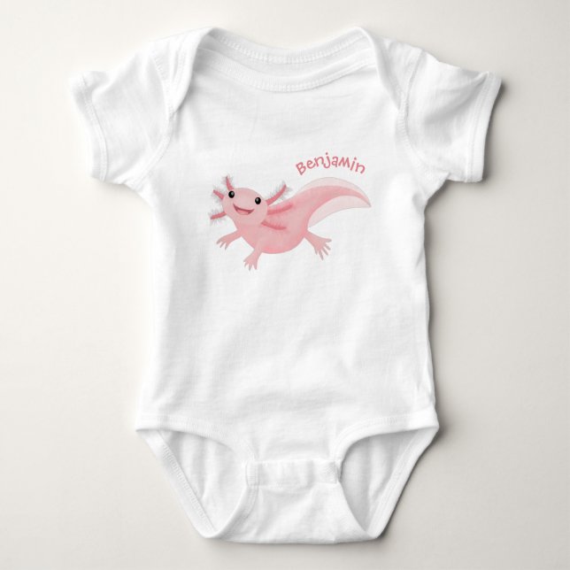 Body axolotl rose pâle (Devant)