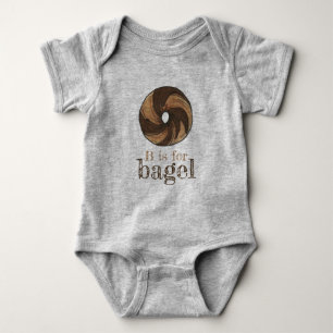 Body B est pour Bagel Marbre Rye Foodie Letter B Alphab