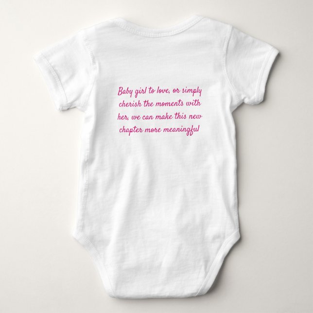 Body baby bodysuit for newborns (Dos)