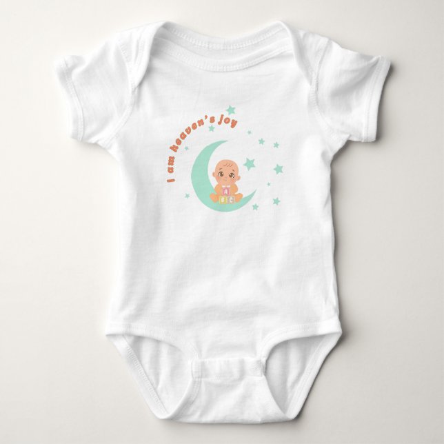 Body Baby Bodysuit "I Am Heaven’s Joy" (Devant)