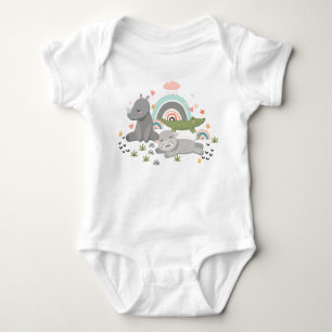 Body Baby Bodysuit with a cute illustration