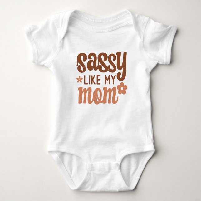 Body Baby Boho Sassy Comme Ma Maman (Devant)
