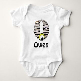 Body Baby Boy HALLOWEEN Mummy Bodysuit Monogramme O