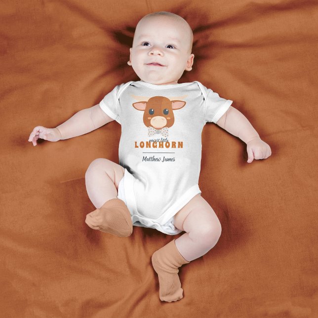Body Baby Boy Longhorn Burnt Orange (Créateur téléchargé)