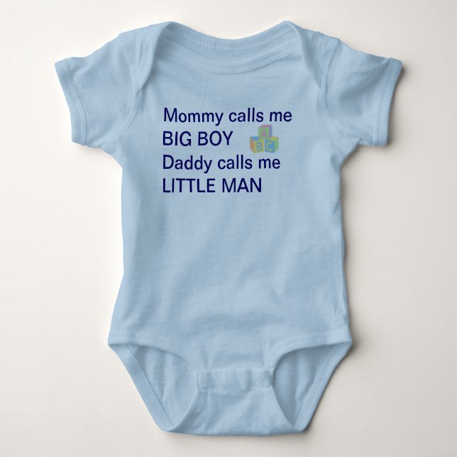 Body Baby Boy Man Shirt (Devant)