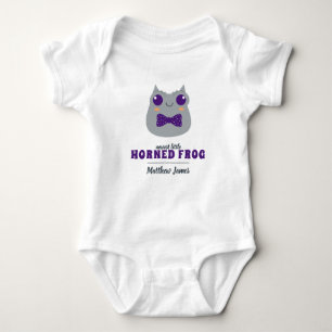 Body Baby Boy Purple Horned Frog Bodysuit