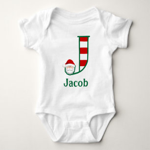 Body Baby Boy Striped Père Noël boîte de Noël